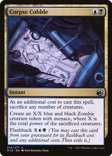 Corpse Cobble (214), Innistrad: Midnight Hunt — Magic card price