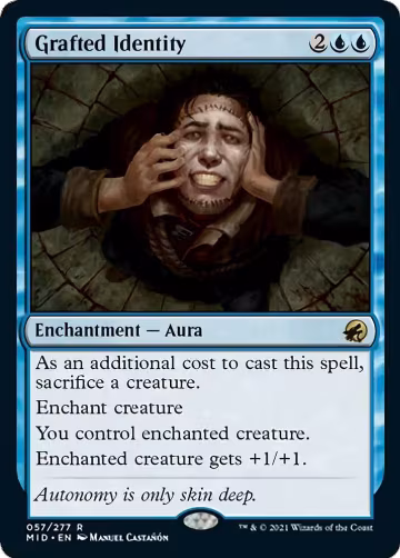 Grafted Identity (57), Innistrad: Midnight Hunt — Magic card price