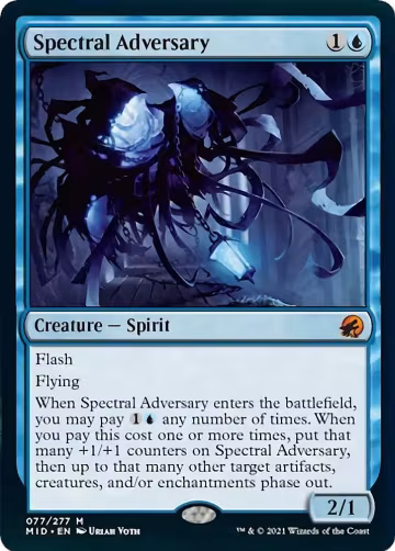 Spectral Adversary (77), Innistrad: Midnight Hunt — Magic card price