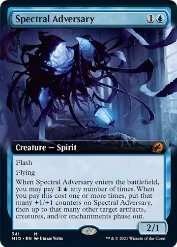 Spectral Adversary (Extended Art) (341), Innistrad: Midnight Hunt — Magic card price