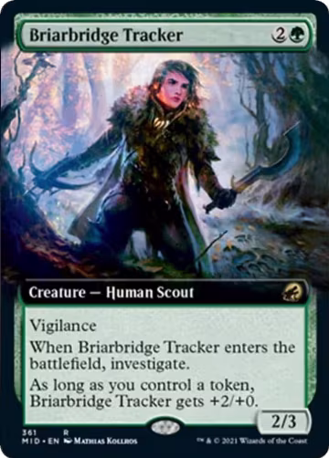 Briarbridge Tracker (Extended Art) (361), Innistrad: Midnight Hunt — Magic card price