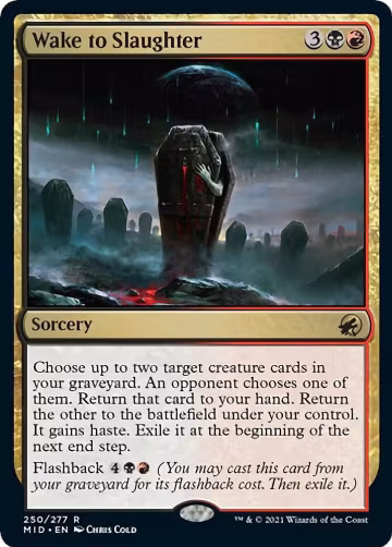 Wake to Slaughter (250), Innistrad: Midnight Hunt — Magic card price