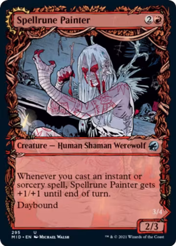 Spellrune Painter (Showcase) (295), Innistrad: Midnight Hunt — Magic card price