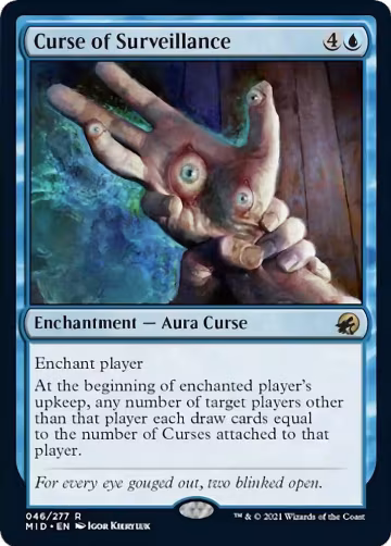 Curse of Surveillance (46), Innistrad: Midnight Hunt — Magic card price