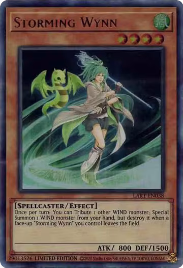 Storming Wynn (LART-EN038), The Lost Art Promotion — Yu-Gi-Oh! card price