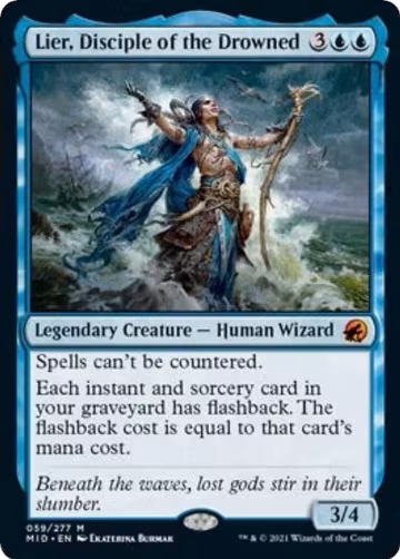 Lier, Disciple of the Drowned (59), Innistrad: Midnight Hunt — Magic card price