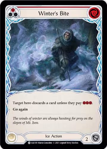 Winter's Bite (Red) (ELE169), Tales of Aria — Flesh & Blood card price