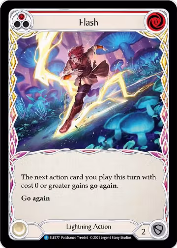 Flash (Red) (ELE177), Tales of Aria — Flesh & Blood card price