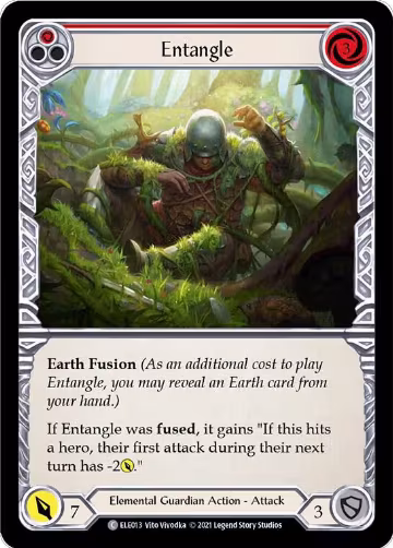 Entangle (Red) (ELE013), Tales of Aria — Flesh & Blood card price