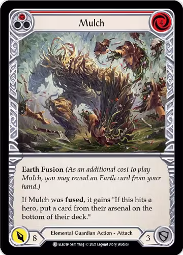 Mulch (Red) (ELE019), Tales of Aria — Flesh & Blood card price