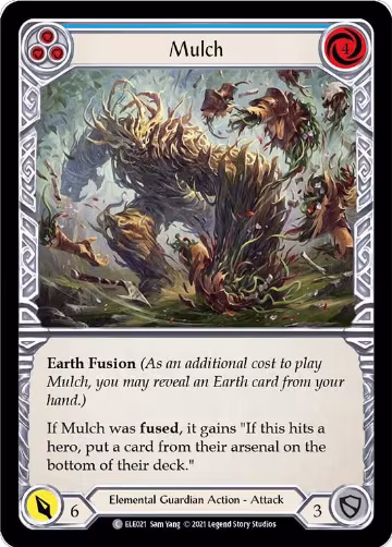 Mulch (Blue) (ELE021), Tales of Aria — Flesh & Blood card price