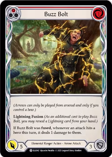 Buzz Bolt (Red) (ELE047), Tales of Aria — Flesh & Blood card price