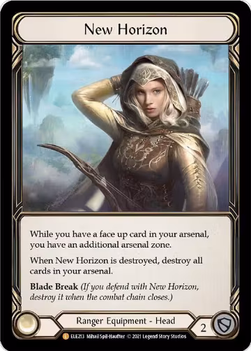 New Horizon (ELE213), Tales of Aria — Flesh & Blood card price