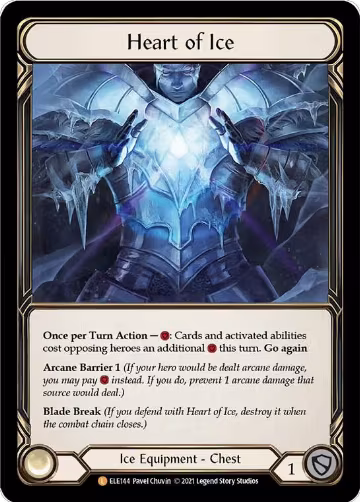 Heart of Ice (ELE144) — card price