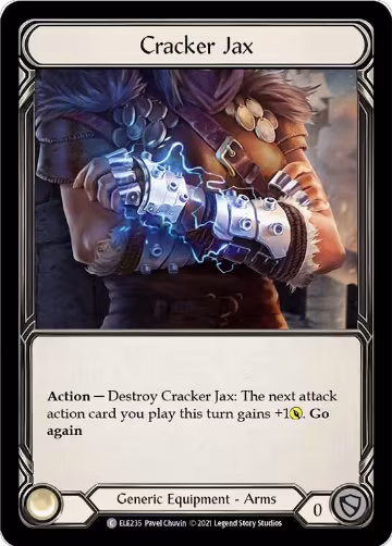 Cracker Jax (ELE235), Tales of Aria — Flesh & Blood card price