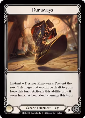 Runaways (ELE236), Tales of Aria — Flesh & Blood card price