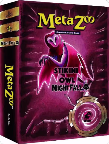 Nightfall Tribal Theme Deck: Stikini Owl - First Edition, Nightfall: First Edition Tribal Theme Decks — MetaZoo sealed product price