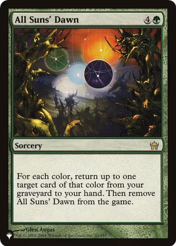 All Suns' Dawn (81/165), The List Reprints — Magic card price