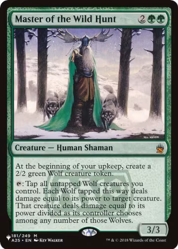 Master of the Wild Hunt (181/249), The List Reprints — Magic card price