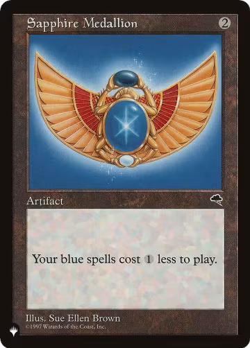 Sapphire Medallion, The List Reprints — Magic card price