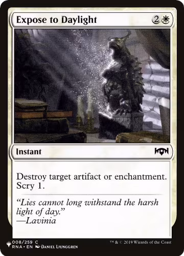 Expose to Daylight (008/259), The List Reprints — Magic card price
