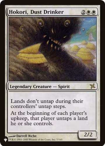 Hokori, Dust Drinker (7/165), The List Reprints — Magic card price