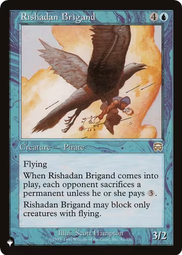 Rishadan Brigand (92/350), The List Reprints — Magic card price