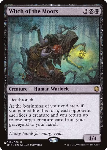 Witch of the Moors (018/078), The List Reprints — Magic card price