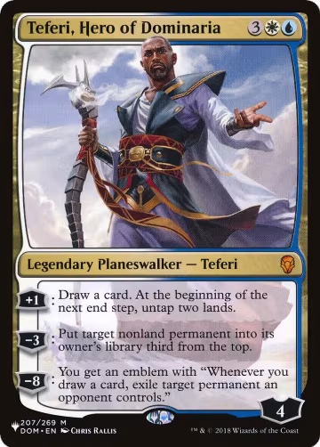 Teferi, Hero of Dominaria (207/269), The List Reprints — Magic card price