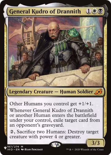 General Kudro of Drannith (187/274), The List Reprints — Magic card price