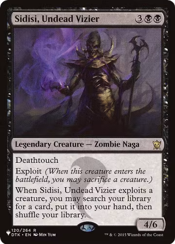 Sidisi, Undead Vizier (120/264), The List Reprints — Magic card price