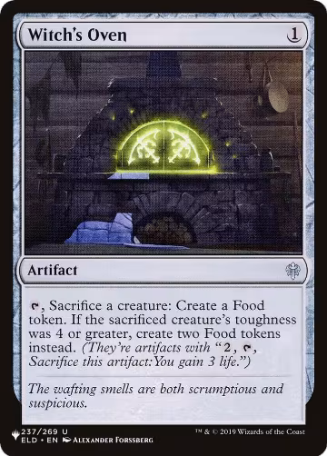 Witch's Oven (237/269), The List Reprints — Magic card price