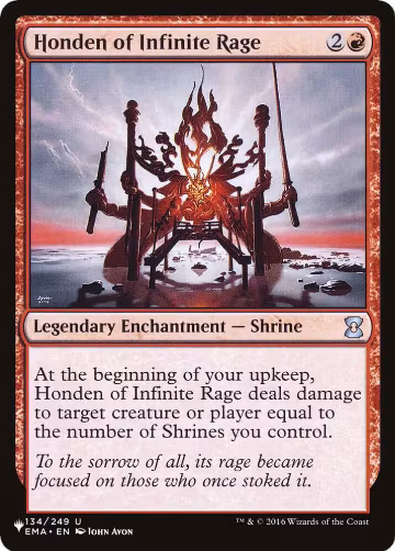 Honden of Infinite Rage (134/249), The List Reprints — Magic card price