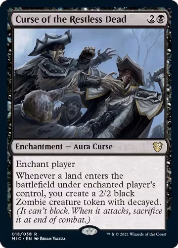 Curse of the Restless Dead (18), Commander: Innistrad: Midnight Hunt — Magic card price