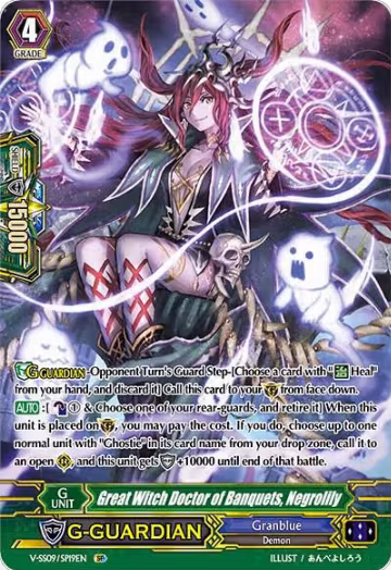 Great Witch Doctor of Banquets, Negrolily (SP) (V-SS09/SP19EN), V-SS09: Revival Selection — Vanguard card price