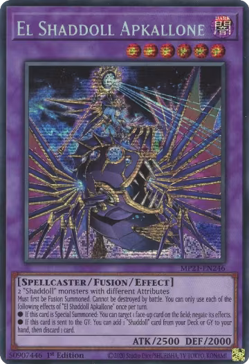 El Shaddoll Apkallone (MP21-EN246), 2021 Tin of Ancient Battles — Yu-Gi-Oh! card price