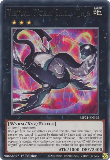 Virtual World Shell - Jaja (MP21-EN192), 2021 Tin of Ancient Battles — Yu-Gi-Oh! card price