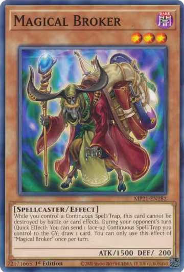 Magical Broker (MP21-EN182), 2021 Tin of Ancient Battles — Yu-Gi-Oh! card price