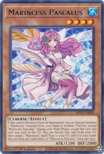 Marincess Pascalus (MP21-EN038), 2021 Tin of Ancient Battles — Yu-Gi-Oh! card price