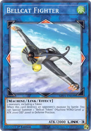 Bellcat Fighter (MP21-EN039), 2021 Tin of Ancient Battles — Yu-Gi-Oh! card price