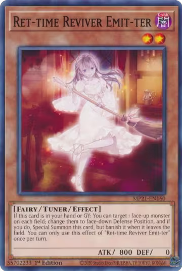 Ret-time Reviver Emit-ter (MP21-EN160), 2021 Tin of Ancient Battles — Yu-Gi-Oh! card price