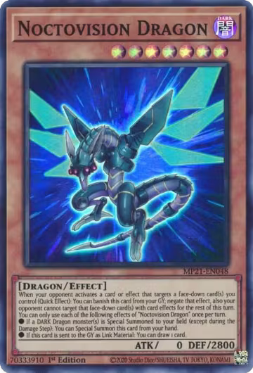 Noctovision Dragon (MP21-EN048), 2021 Tin of Ancient Battles — Yu-Gi-Oh! card price