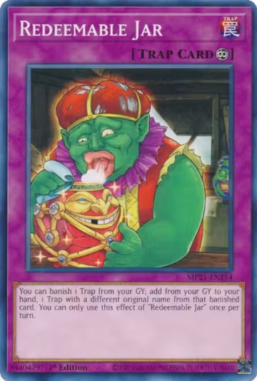 Redeemable Jar (MP21-EN154), 2021 Tin of Ancient Battles — Yu-Gi-Oh! card price