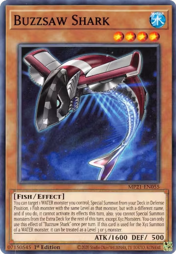 Buzzsaw Shark (MP21-EN055), 2021 Tin of Ancient Battles — Yu-Gi-Oh! card price