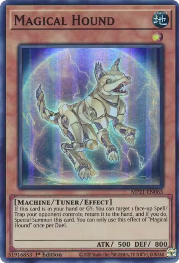Magical Hound (MP21-EN063), 2021 Tin of Ancient Battles — Yu-Gi-Oh! card price