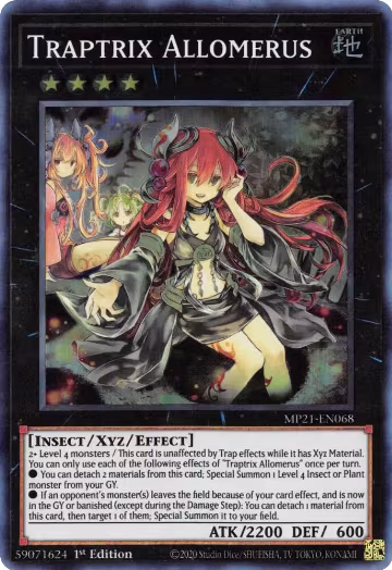 Traptrix Allomerus (MP21-EN068), 2021 Tin of Ancient Battles — Yu-Gi-Oh! card price