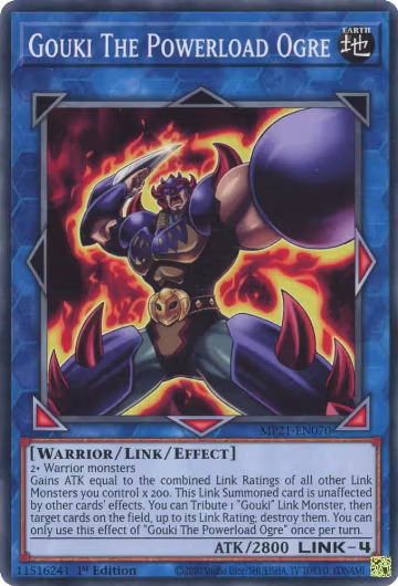 Gouki The Powerload Ogre (MP21-EN070), 2021 Tin of Ancient Battles — Yu-Gi-Oh! card price