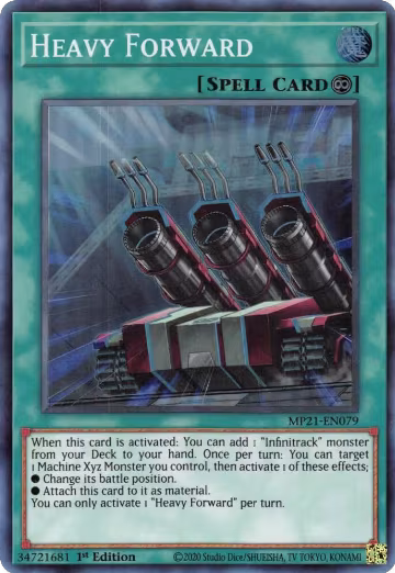 Heavy Forward (MP21-EN079), 2021 Tin of Ancient Battles — Yu-Gi-Oh! card price
