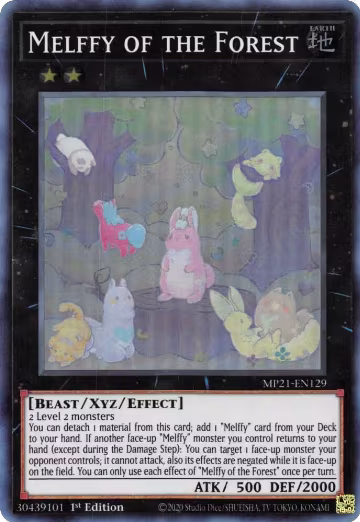 Melffy of the Forest (MP21-EN129), 2021 Tin of Ancient Battles — Yu-Gi-Oh! card price