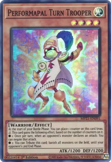 Performapal Turn Trooper (MP21-EN091), 2021 Tin of Ancient Battles — Yu-Gi-Oh! card price